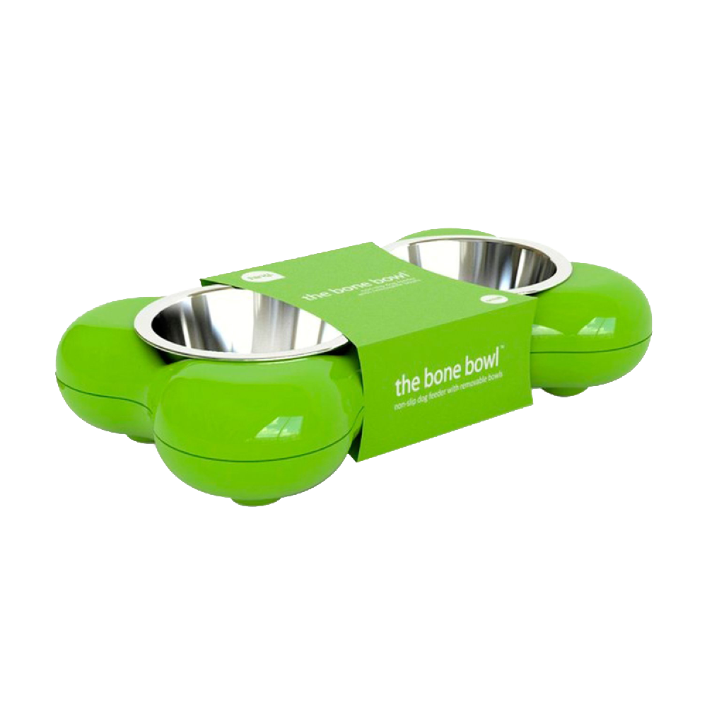 Hing Designs The Bone Bowl With Non Slip Rubber Feet (Planet)