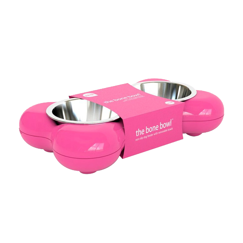 Hing Designs The Bone Bowl With Non Slip Rubber Feet (Planet)