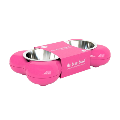 Hing Designs The Bone Bowl With Non Slip Rubber Feet (Planet)