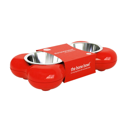 Hing Designs The Bone Bowl With Non Slip Rubber Feet (Planet)