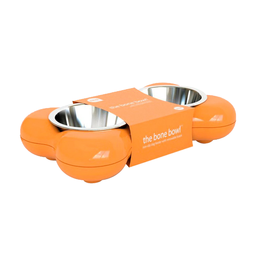 Hing Designs The Bone Bowl With Non Slip Rubber Feet (Planet)