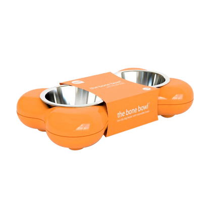 Hing Designs The Bone Bowl With Non Slip Rubber Feet (Planet)