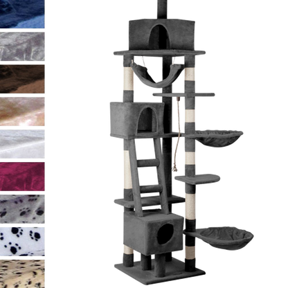 Leopet Kbd010 Árbol para gatos Rascador Poste Trepador Ejercicio para gatitos